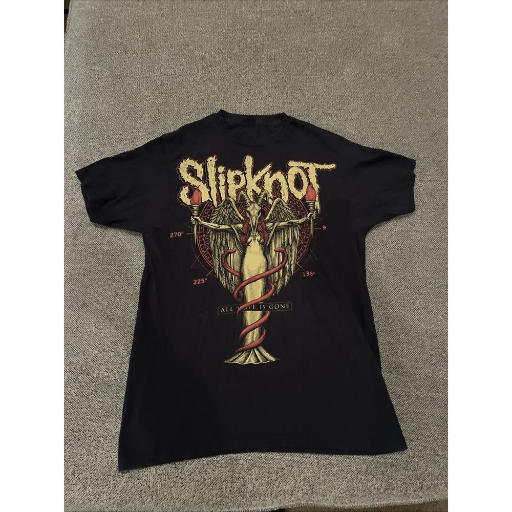 Slipknot All Hope Is Gone Short Sleeve T Shirt Black Men’s Size Large